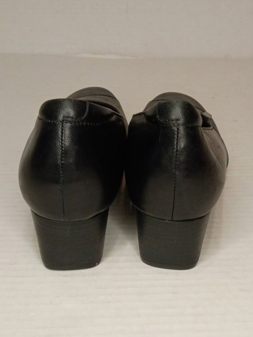 Clarks Artisan Rosalyn Belle Black Leather Pumps Women’s Size 9M - Picture 5 of 11
